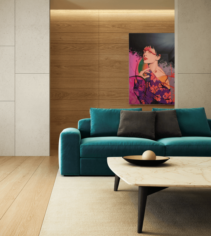 Grafika artystyczna na szkle – nowoczesna dekoracja ścienna | Joy Galeria Form