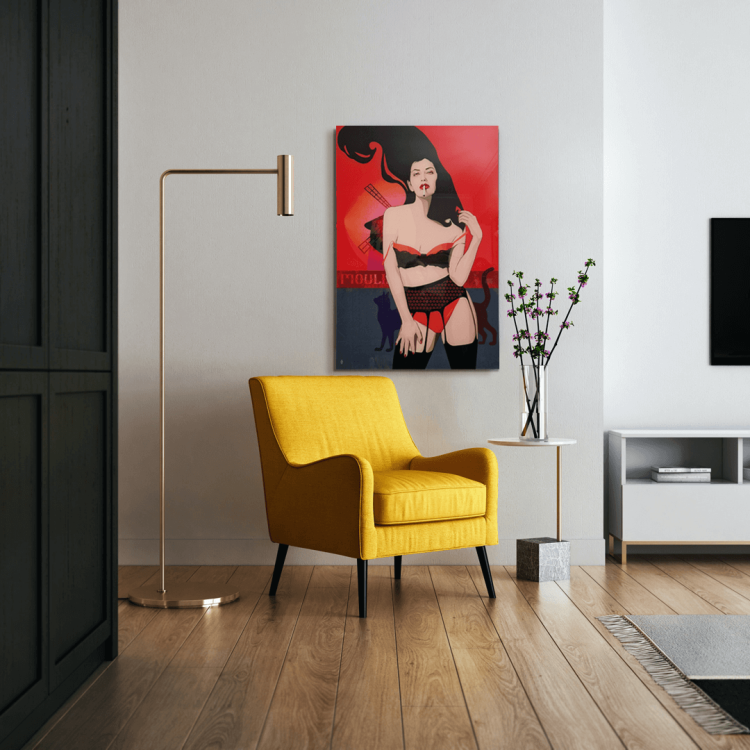 Grafika artystyczna na szkle – nowoczesna dekoracja ścienna | Joy Galeria Form