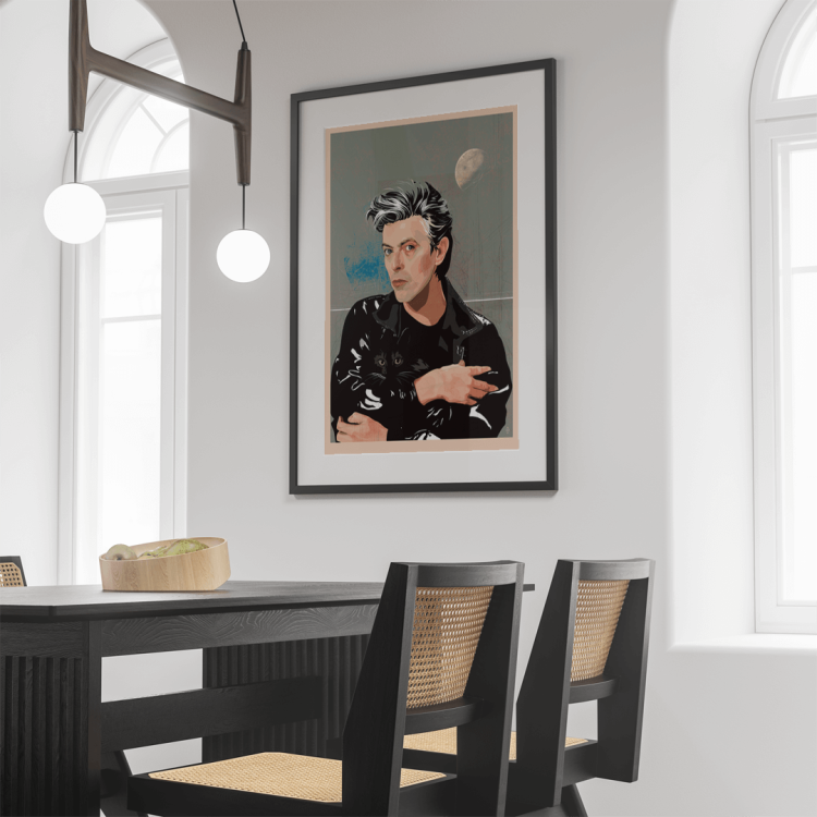 David Bowie - Plakat – limitowane wydruki i obrazy | druk pigmentowy | Joy Galeria Form