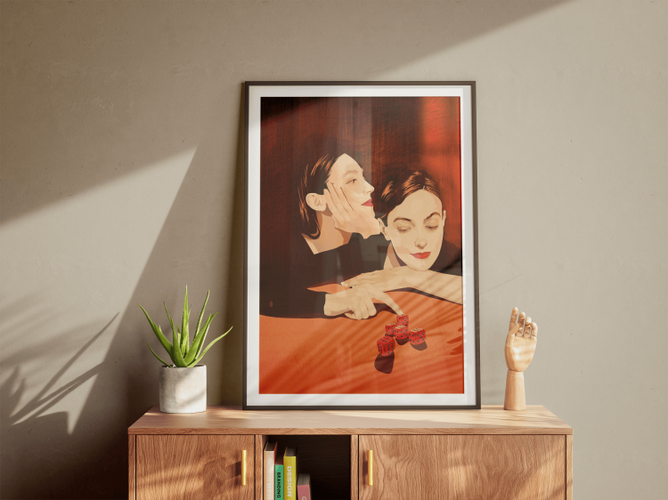 grafika artystyczna, druk pigmentowy na wysokiej jakości papierze | Joy Galeria Form