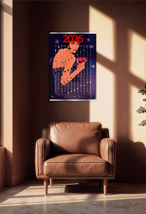 Kalendarz Księżycowy 2026 | limitowana edycja