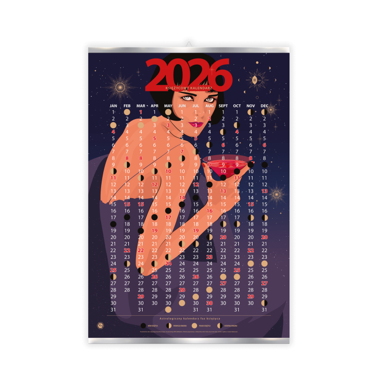 Kalendarz Księżycowy 2026 | limitowana edycja